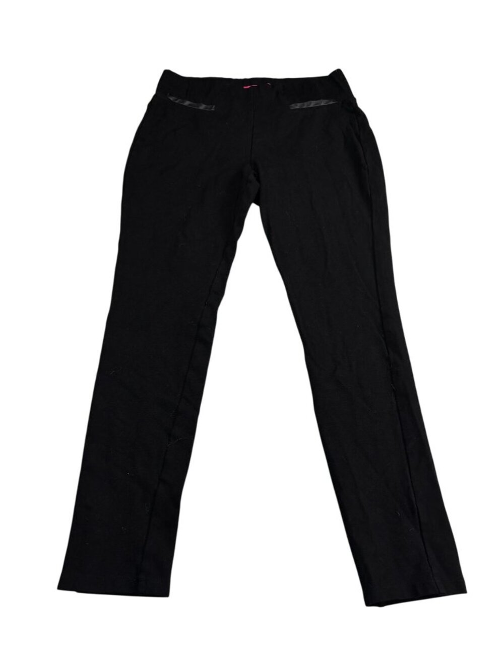 C Sono Womens Black Slim Fit Pants Size L
